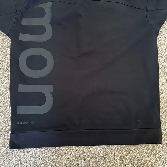 Lululemon Perfectly Oversized Crew *Logo (Black) - Picture 6 of 8
